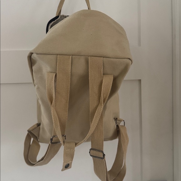 Canvas Daypack Backpack in Beige - Unbranded - Picture 9 of 9